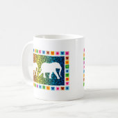 Mug Eléphants blancs (Devant gauche)