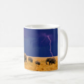 Mug Eléphants en céramique (Devant droit)