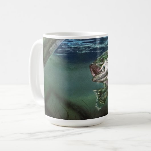 Mug Éleuré Dans Les Basses À Grande Bouche (Devant gauche)