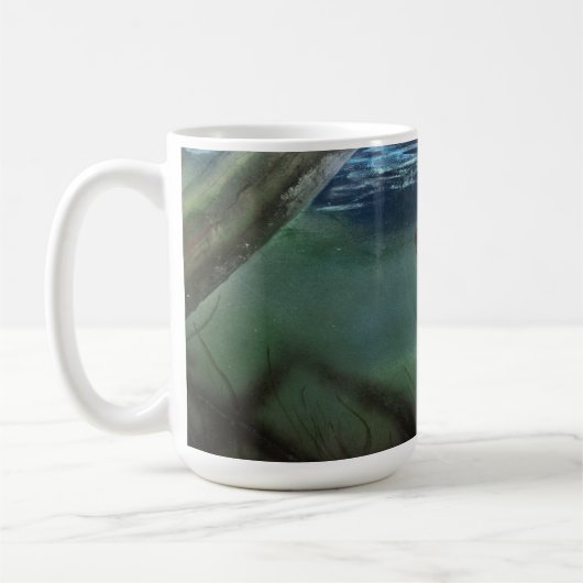 Mug Éleuré Dans Les Basses À Grande Bouche (Gauche)