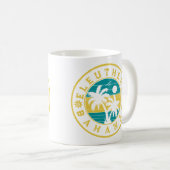Mug Eleuthera Island Bahamas Palm Tree Souvenirs (Devant droit)