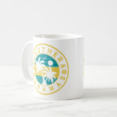 Mug Eleuthera Island Bahamas Palm Tree Souvenirs (Devant gauche)
