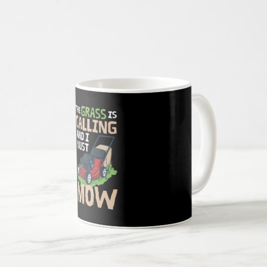 Mug Élevage De Pelouse - L'Herbe Appelle (Devant droit)