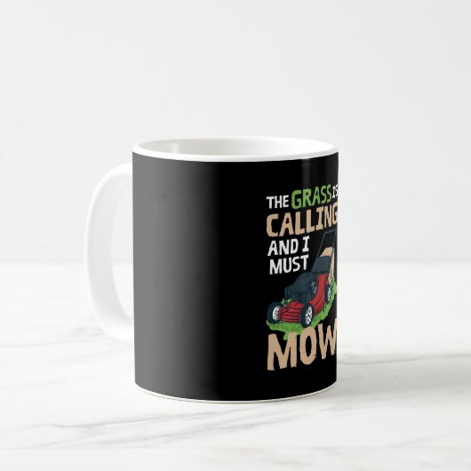 Mug Élevage De Pelouse - L'Herbe Appelle (Devant gauche)