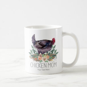 Mug Élevage de poulets maman bio jardinage permacultur