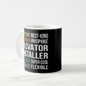 Mug Elevator Installer Appreciation (Devant gauche)