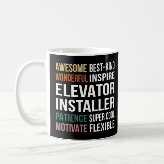Mug Elevator Installer Appreciation (Gauche)