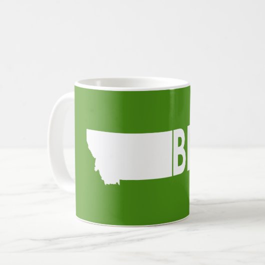 Mug Élevé dans le Montana (Devant gauche)