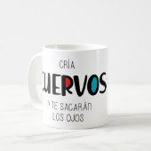 Mug Élève des corbeaux (Devant gauche)