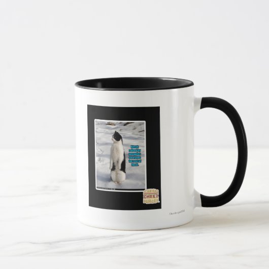 Mug Élevé par des pingouins (Droite)