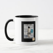 Mug Élevé par des pingouins (Gauche)
