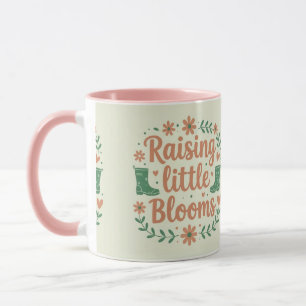 Mug Élever de petites fleurs maman vie