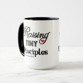 Mug Élever des proverbes de minuscules disciples 22:6  (Devant gauche)