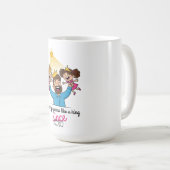 Mug Élever des reines comme une Fête des pères royale (Devant droit)