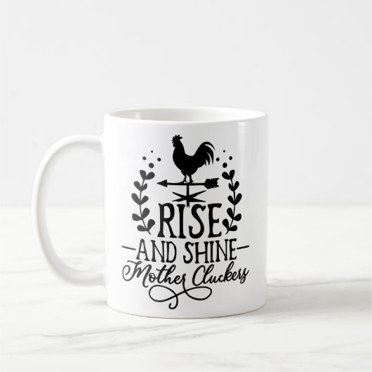 Mug élever et briller mère griffes poulets (Gauche)