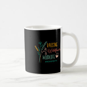Mug Élever Les Fleurs sauvages Et La Mère De La Faune