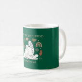 Mug Élever mon meilleur ami Maman chien boho (Devant droit)