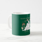 Mug Élever mon meilleur ami Maman chien boho (Devant gauche)