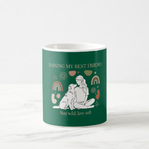 Mug Élever mon meilleur ami Maman chien boho