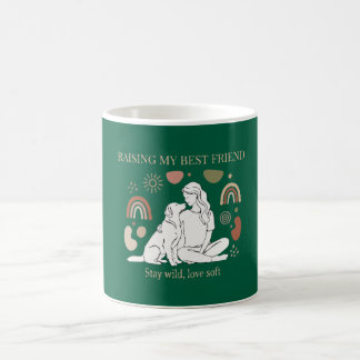 Mug Élever mon meilleur ami Maman chien boho