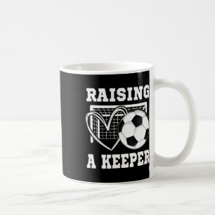 Mug Élever un gardien de but de football Joueur de soc