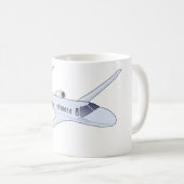 Mug Élever vos matins avec Cessna CitationJet (Devant droit)