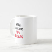 Mug Éleveur Badass (Devant gauche)