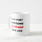 Mug éleveur de porcs, génial (Devant gauche)