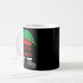 Mug Elf And Safety, Funny Health &amp; Safety Elf Long (Devant gauche)
