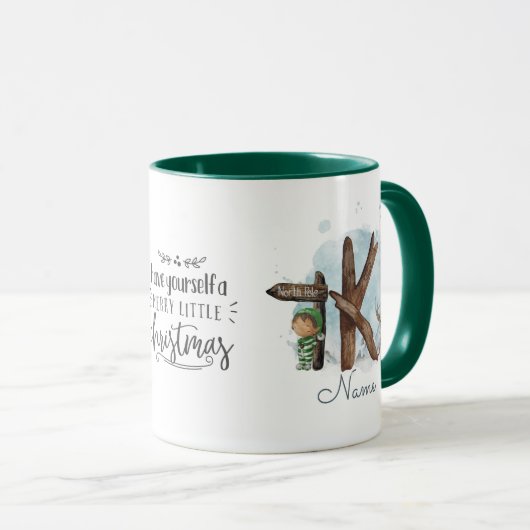Mug Elf Christmas (Devant droit)