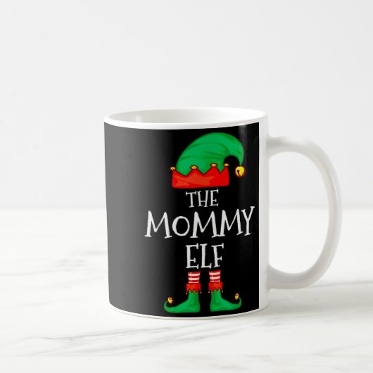 Mug Elf Family Christmas Mommy Mom Mother Mama Elf Swe (Droite)
