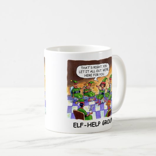 Mug Elf-Help Group (Devant droit)