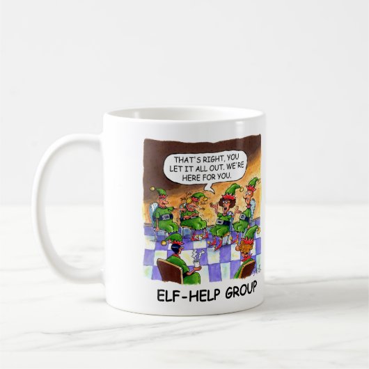 Mug Elf-Help Group (Gauche)