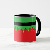 Mug Elf Jingle ! Vacances amusantes (Devant droit)