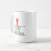 Mug Elf Shenanigans Entreprise Noël (Devant gauche)