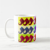 Mug Elf Shoe Pop Art (Gauche)