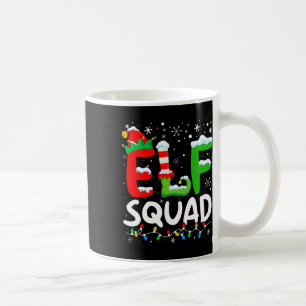 Mug Elf Squad Famille de Noël Correspondant Noël Elf P
