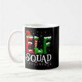 Mug Elf Squad Funny Christmas Family Pajamas (Gauche)