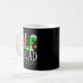 Mug Elf Squad Funny Elf Family Christmas Matching Paja (Devant gauche)
