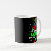 Mug Elf Xmas The Way To Spread Christmas Cheer Men Wom (Devant droit)