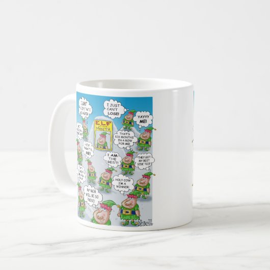 Mug Elfe du mois (Devant gauche)