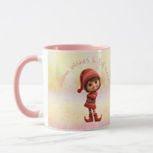Mug Elfe enchanté   Noël au Pôle Nord 