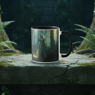 Mug Elfe Gardien du royaume enchanté