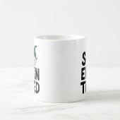 Mug Elfe mou et fatigué - Édition de vacances (Centre)