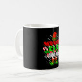 Mug Elfe professeur de maths équipe chapeau chaussures (Devant gauche)