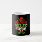 Mug Elfe professeur de maths équipe chapeau chaussures (Centre)