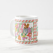 Mug Elfes de Joyeux Noël (Devant gauche)