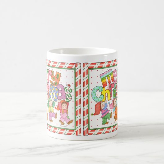 Mug Elfes de Joyeux Noël (Centre)