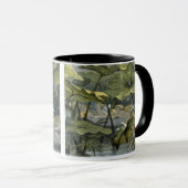 Mug Elfes en bois au jeu, illustration de 'dans (Devant droit)