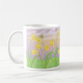 Mug Elfleda et kiwi dans les jonquilles (Gauche)